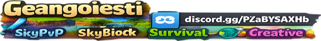 Geangoiesti Minecraft server banner