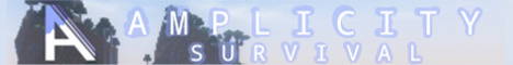 Amplicity Minecraft server banner