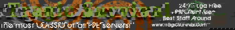 Tragic Survival Minecraft server banner