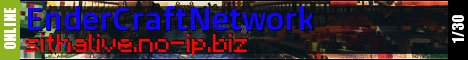 EnderCraft network Minecraft server banner