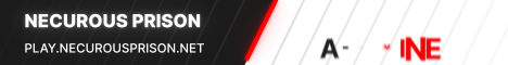 Necurous Prison Minecraft server banner