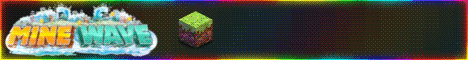 MineWave Minecraft server banner