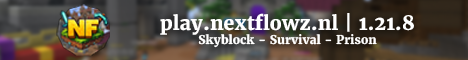 NextFlowz Minecraft server banner