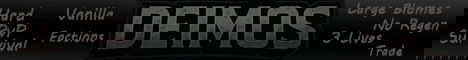 Deimos Minecraft server banner