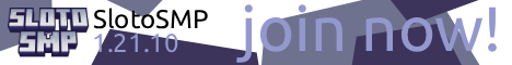 SlotoSMP Minecraft server banner