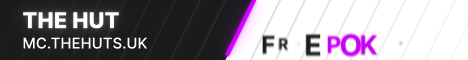 The Hut Minecraft server banner