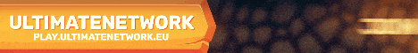 UltimateNetwork Minecraft server banner