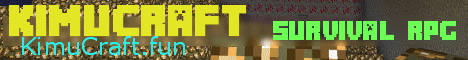 Kimucraft Minecraft server banner