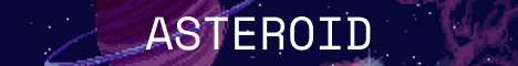 Asteroid Minecraft Minecraft server banner