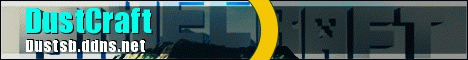 DustCraft Minecraft server banner