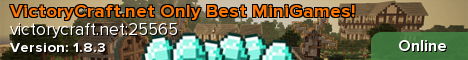 VictoryCraft.net Minecraft server banner