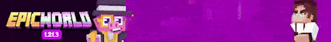 EpicWorld Minecraft server banner