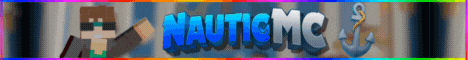 Nautic MC Minecraft server banner