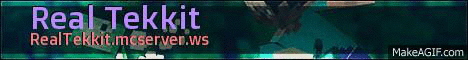 RealTekkit Official Minecraft server banner