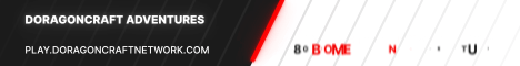 Doragon Craft Adventures Minecraft server banner