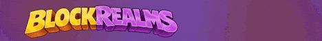 BlockRealms Minecraft server banner