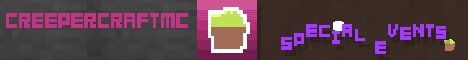 CreepercraftMC Minecraft server banner