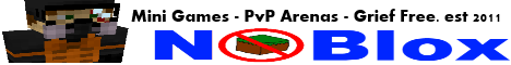 Noblox Minecraft server banner