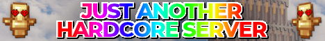 Just Another Hardcore Server Minecraft server banner