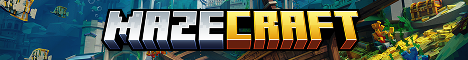 MazecraftMC Minecraft server banner