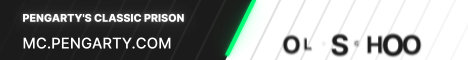 Pengartys Classic Prison Minecraft server banner