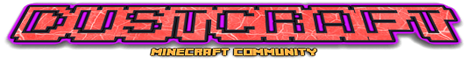 DustCraft Minecraft Community Minecraft server banner