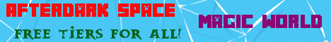 AfterDark Minecraft server banner