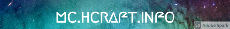 HCraft Minecraft server banner