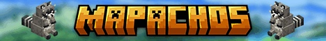 Mapachos Minecraft server banner