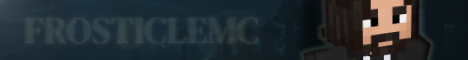 FrosticleMC Minecraft server banner
