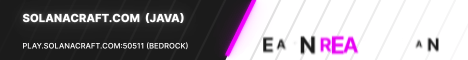 Solanacraft Minecraft server banner