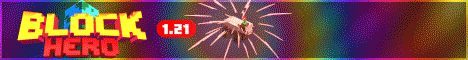 BlockHero Minecraft server banner