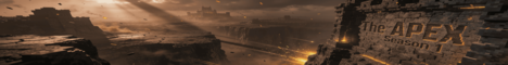 The APEX Minecraft server banner