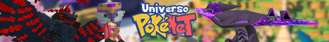 Universo PokeNet Minecraft server banner