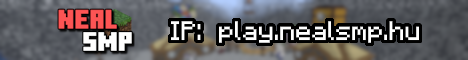 NealSMP Minecraft server banner