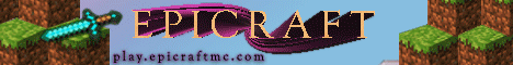 EPICRAFT Minecraft server banner