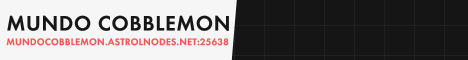 Mundo Cobblemon Minecraft server banner