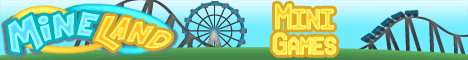 Mineland Minecraft server banner