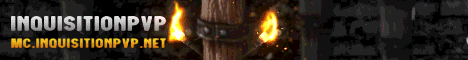 InquisitionPvP Minecraft server banner