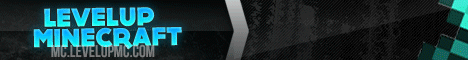 Level Up Minecraft Minecraft server banner