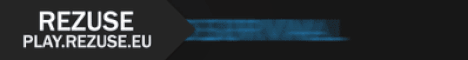 Rezuse Minecraft server banner