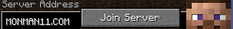 MONMAN11 Minecraft server banner