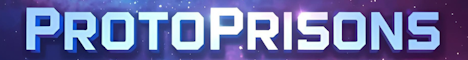 ProtoPrisons Minecraft server banner