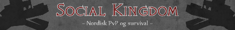 Social Kingdom Minecraft server banner